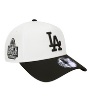 New Era Los Angeles Dodgers World Series 24 White Black 9FORTY A-Frame Snapback