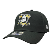 Anaheim Ducks Black 9FORTY A-Frame Snapback Hat