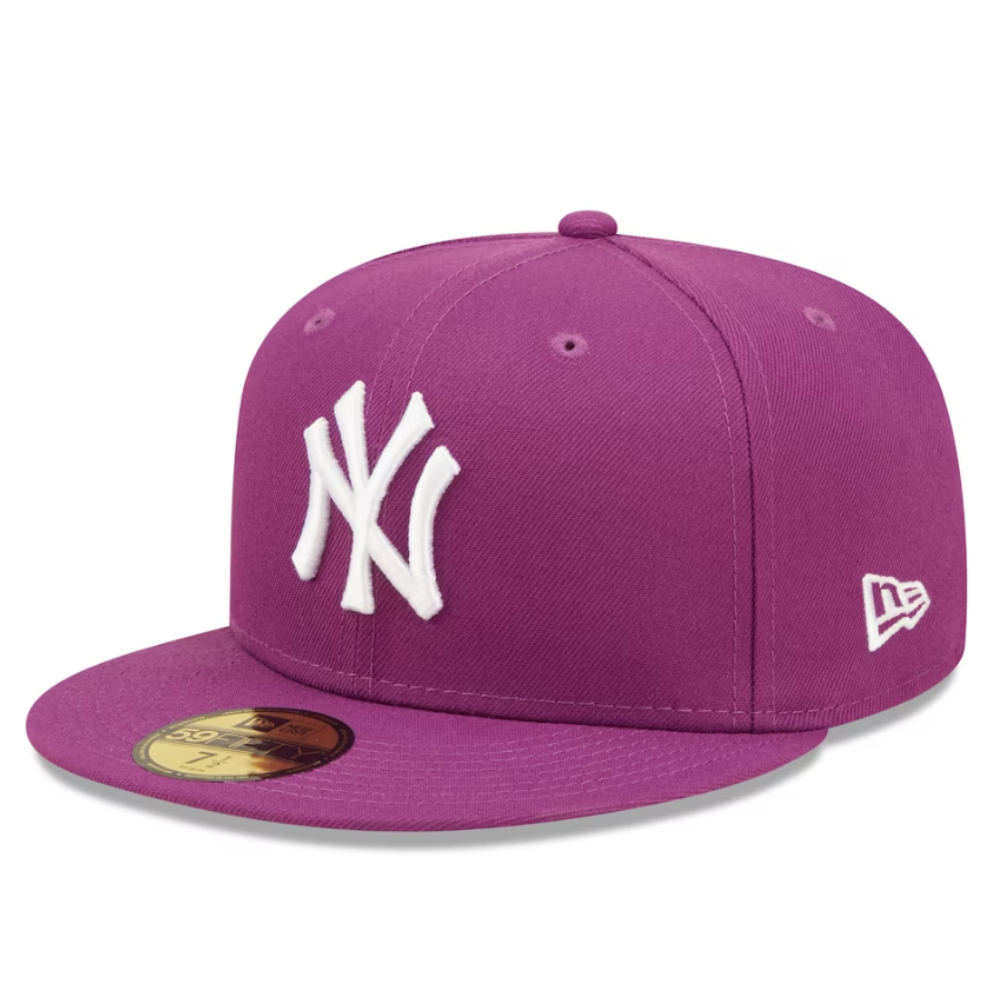 Men s New Era Purple York Yankees Color Pack 59FIFTY Fitted Hat
