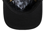 Under Visor of JC Brand TREBOL Black Gold Snapback Hat