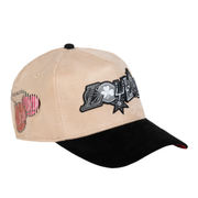 Right Side of JC Brand  LOULOU Beige Snapback Hat