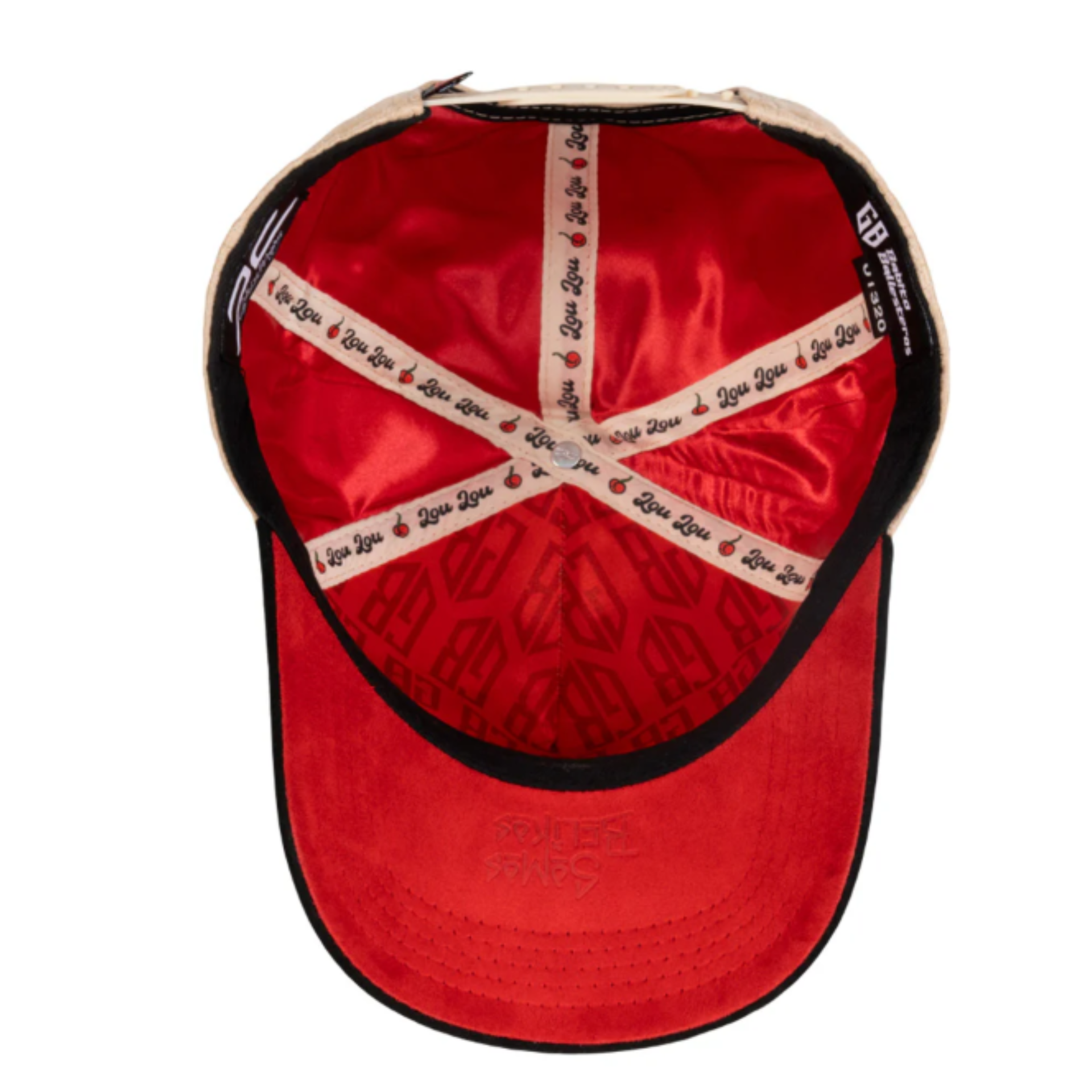 Bottom of JC Brand  LOULOU Beige Snapback Hat