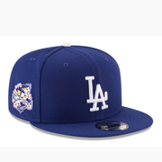 New Era Los Angeles Dodgers Royal Japanese Triple Player Side Patch 9FIFTY Snapback Hat