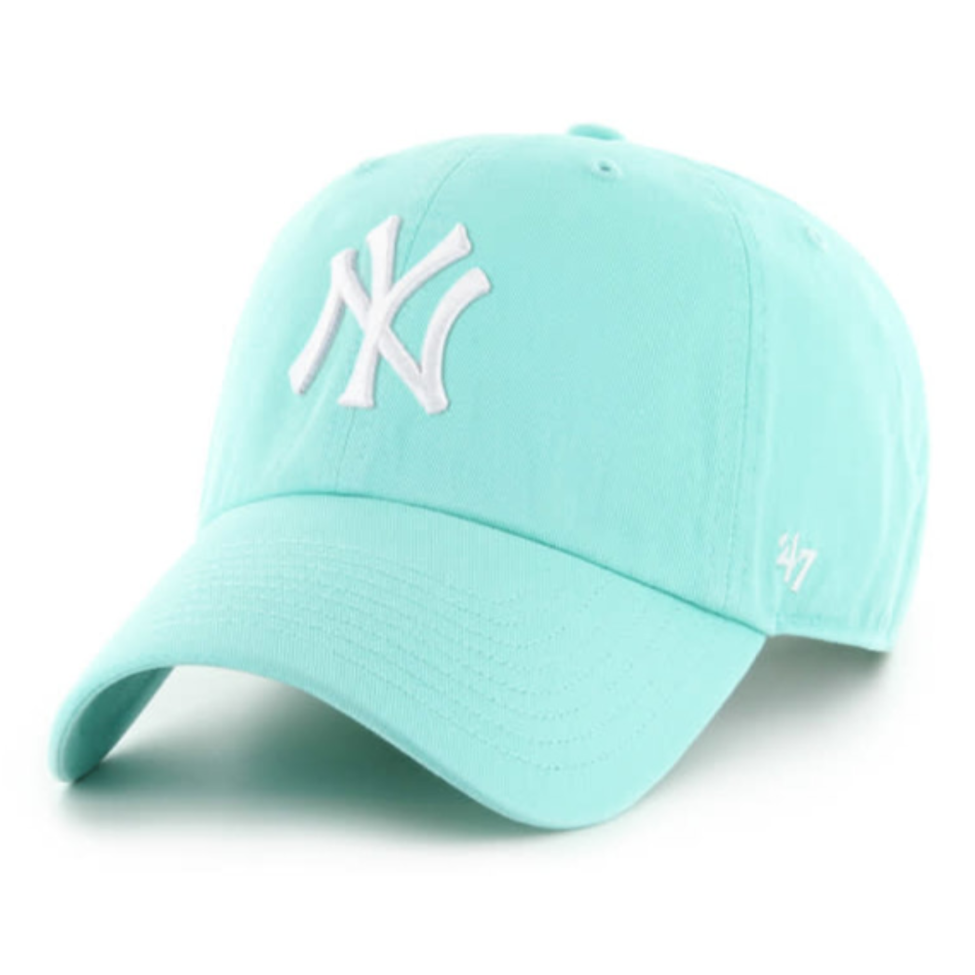 47' Brand New York Yankees Turquoise Clean Up Adjustable Strap Hat