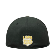 back of LMB Toros De Tijuana Black White 59FIFTY Fitted Hat