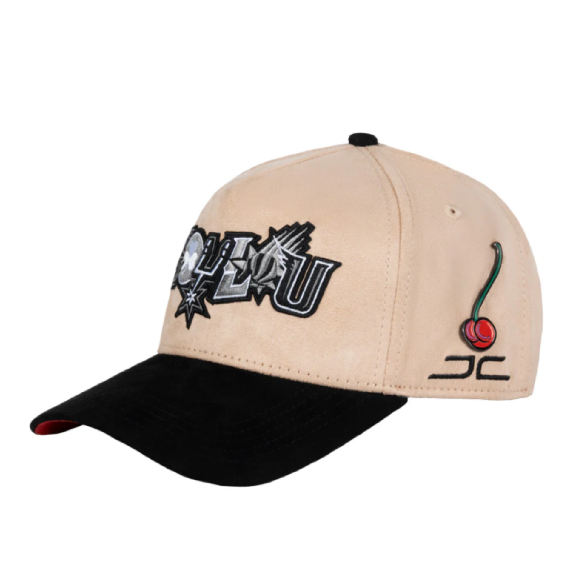 Side of JC Brand  LOULOU Beige Snapback Hat
