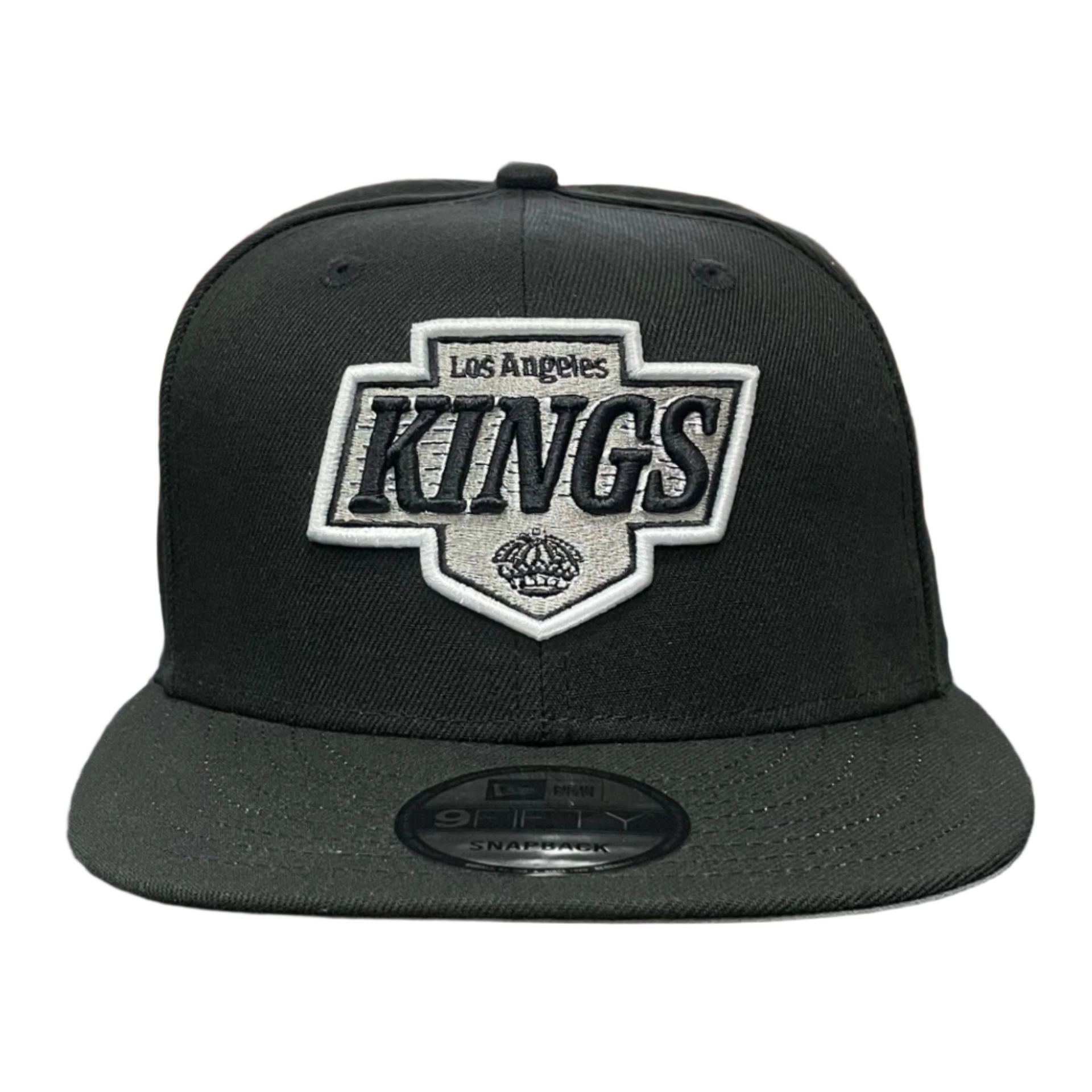 New Era Los Angeles Kings Black 9FIFTY Snapback Hat