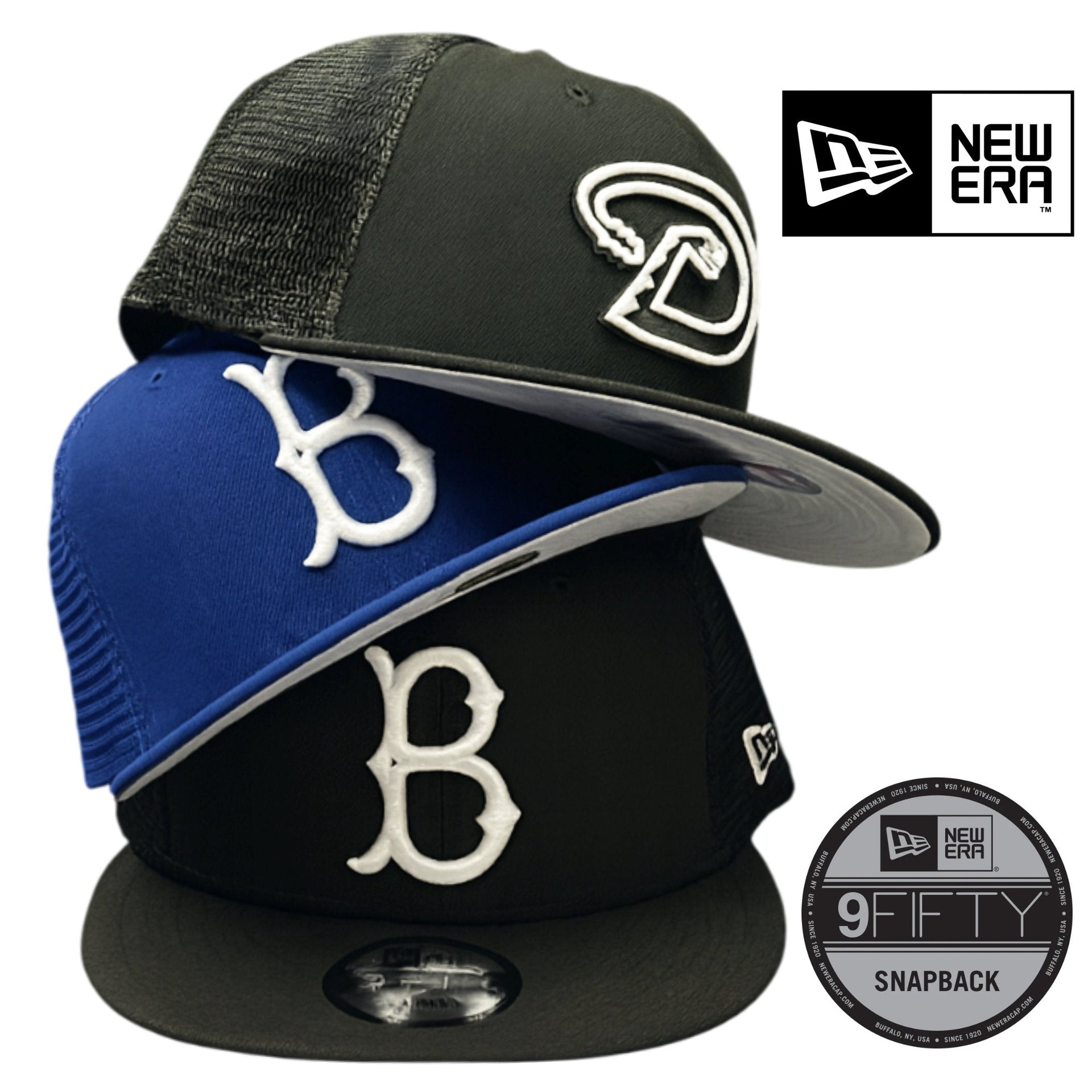 NEW ERA 9FIFTY TRUCKERS SNAPBACKS HAT COLLECTION
