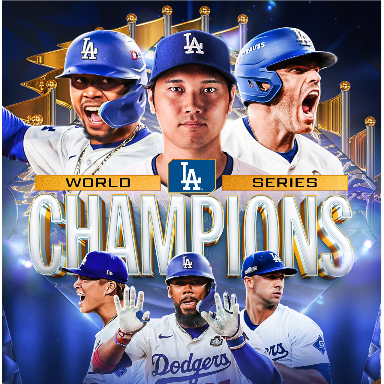 2024 world series champions los angeles dodgers hats collection