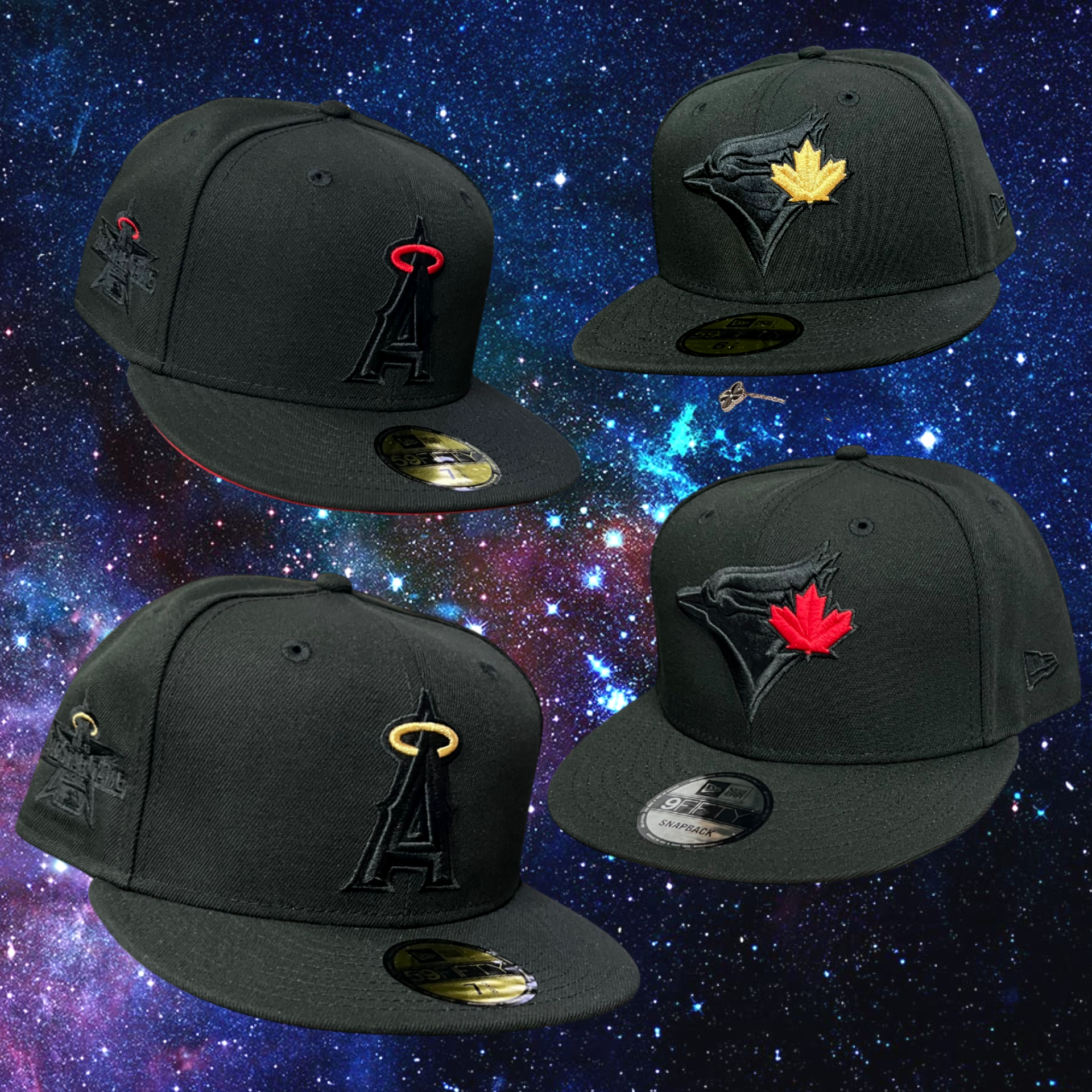 New Era Exclusive Blackout hats collection