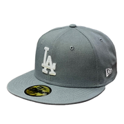 Dark Gray Los Angeles Dodgers LA New Era Fitted Cap