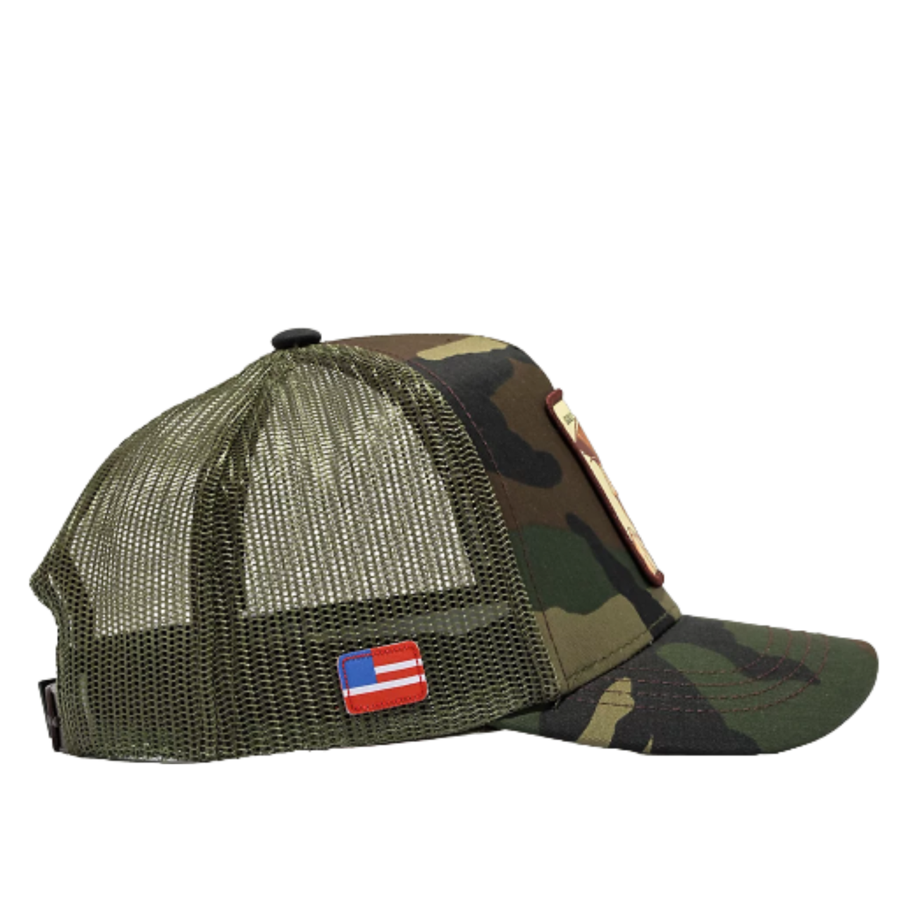 CAPSLAB x Street Fighter Guile Trucker Snapback Hat