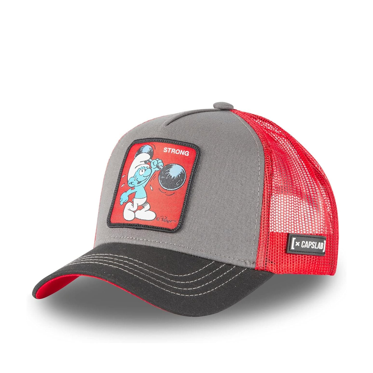 CAPSLAB X The Smurfs Strong Smurf Trucker Hat