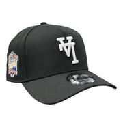 Los Angeles Dodgers Upside Down Black 40th Anniversary 9FORTY A-Frame Snapback