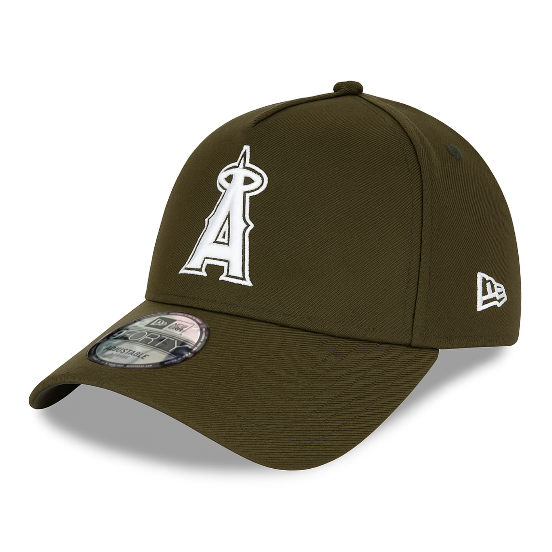 New Era Los Angeles Angels Walnut Brown 9FORTY A-Frame Snapback Hat