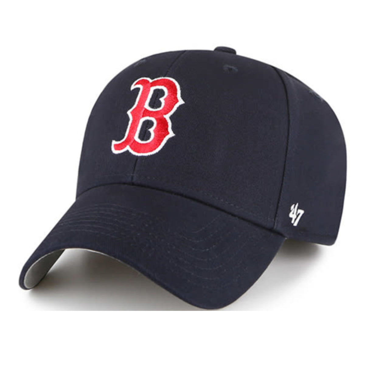 '47 Brand Boston Red Sox Navy MVP Adjustable Hat front view