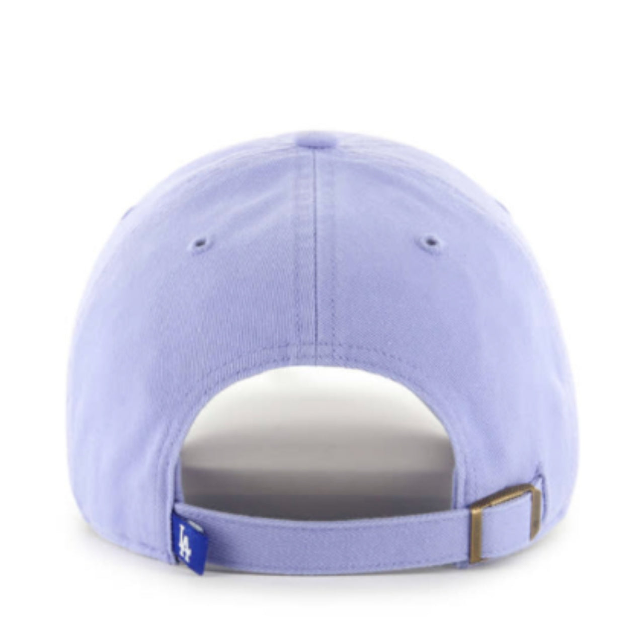 '47 Brand Los Angeles Dodgers Clean Up Adjustable Strapback Hat - Lavender back view