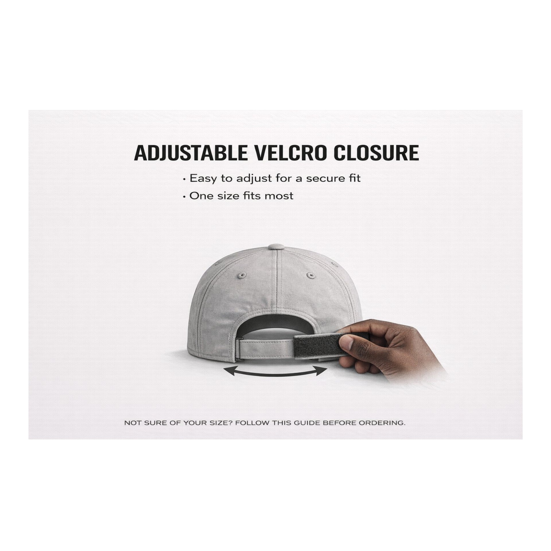 '47 Brand San Francisco Giants Black MVP Adjustable Velcro Hat size guide