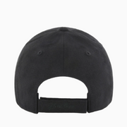 Back of 47 Brand New York Yankees NY Black on Black MVP Adjustable Velcro Hat