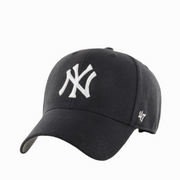 47 Brand NY Black and White MVP Hat.