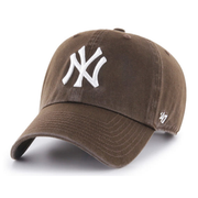 47' Brand New York Yankees NY Clean Up Brown Adjustable Strap Hat