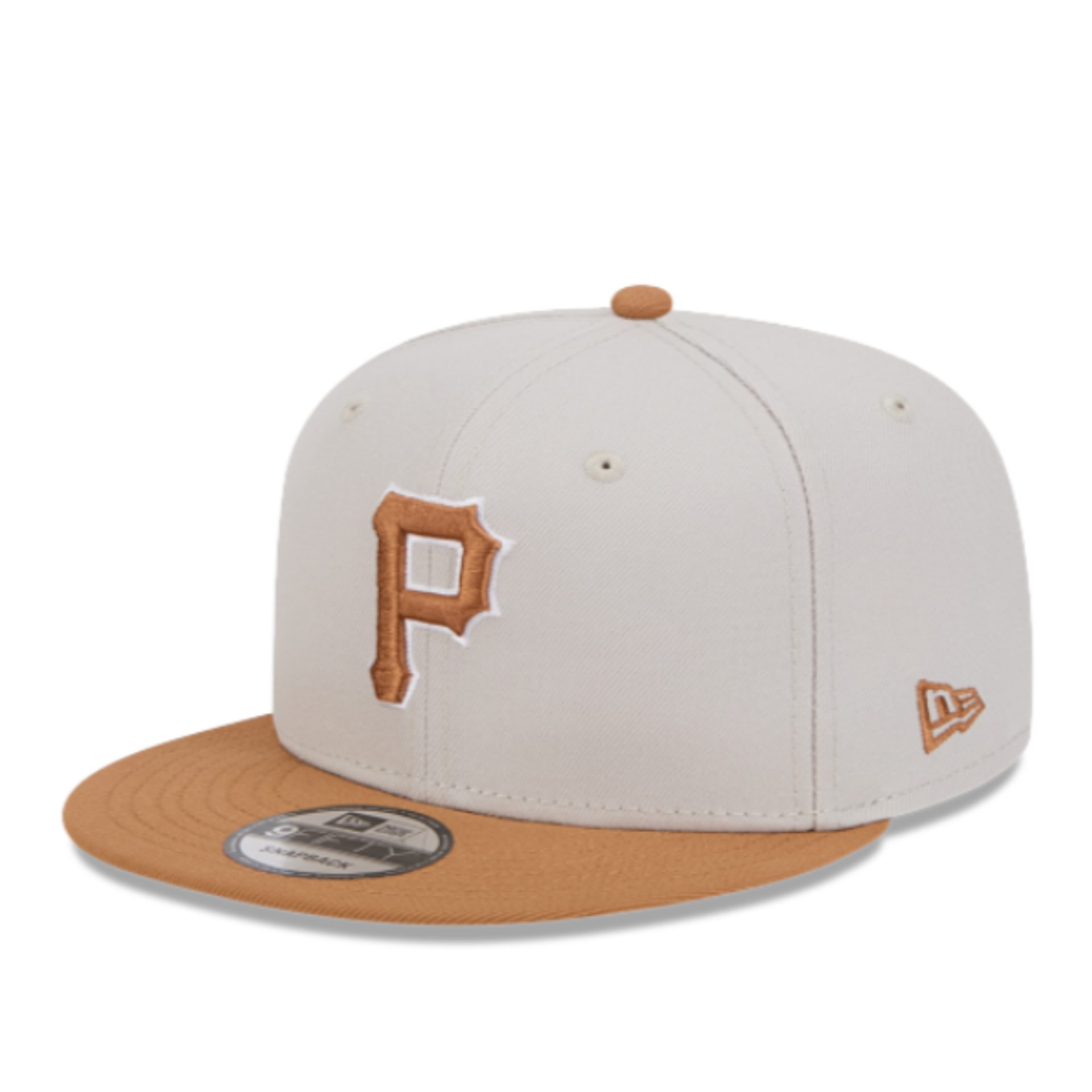 New Era Pittsburgh Pirates Color Pack Two-Tone Khaki/Bronze 9FIFTY Snapback Hat