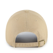 Back of 47' Brand New York Yankees BALLPARK Khaki Clean Up Adjustable Strap Hat