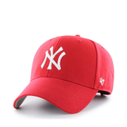 47 Brand New York Yankees NY Red MVP Adjustable Velcro Hat