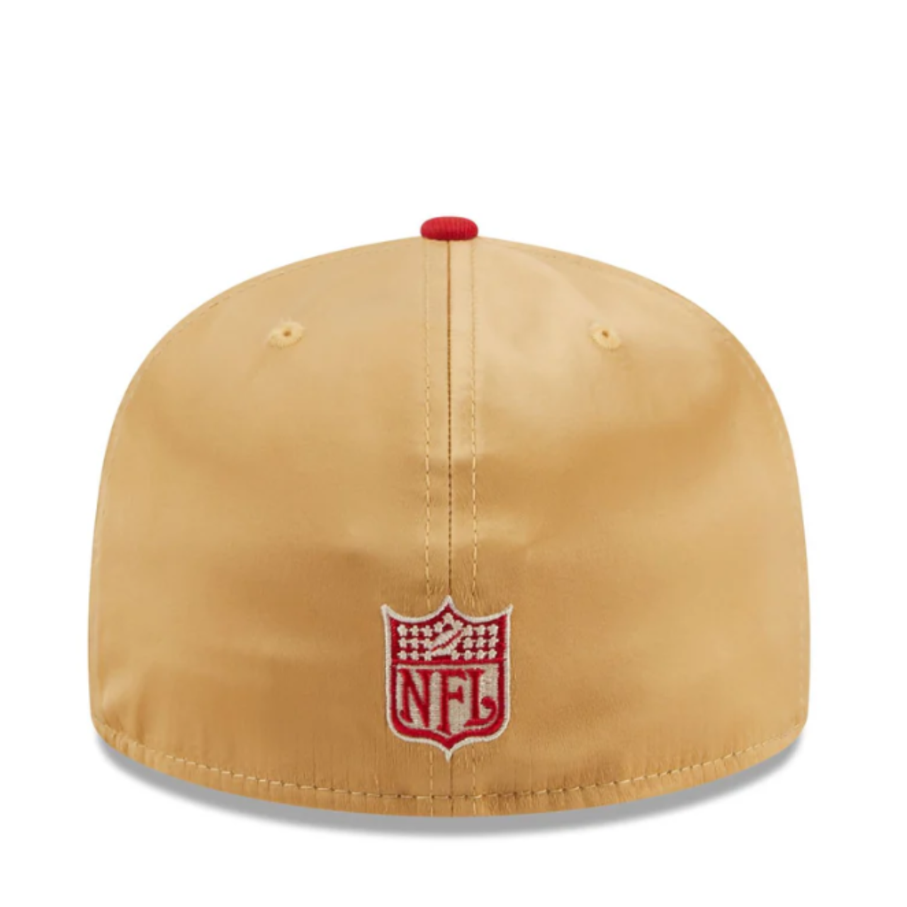 2 Tone Red Satin San Francisco 49ers New Era Fitted Cap