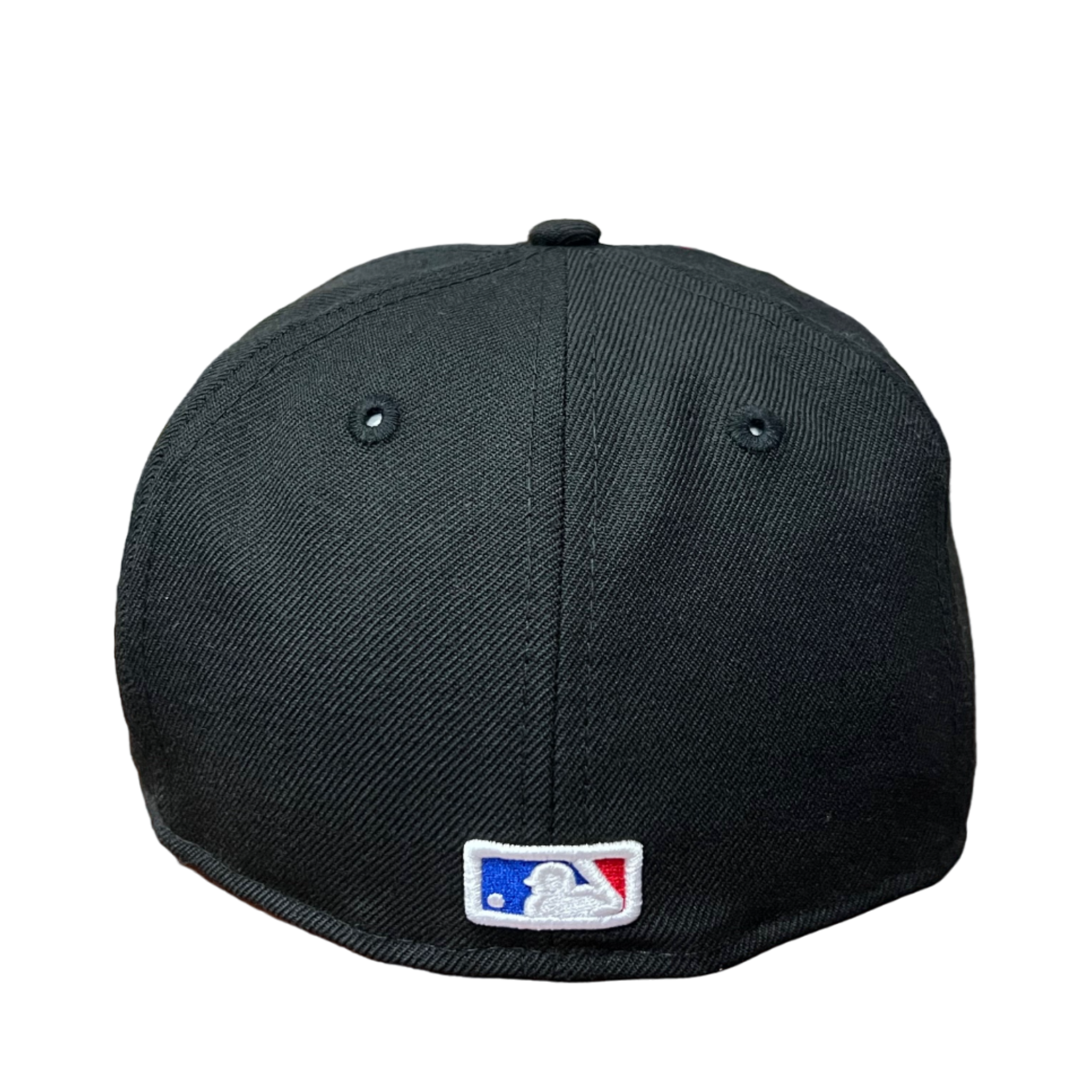 Black MLB Umpire Batterman Logo New Era Fitted Cap