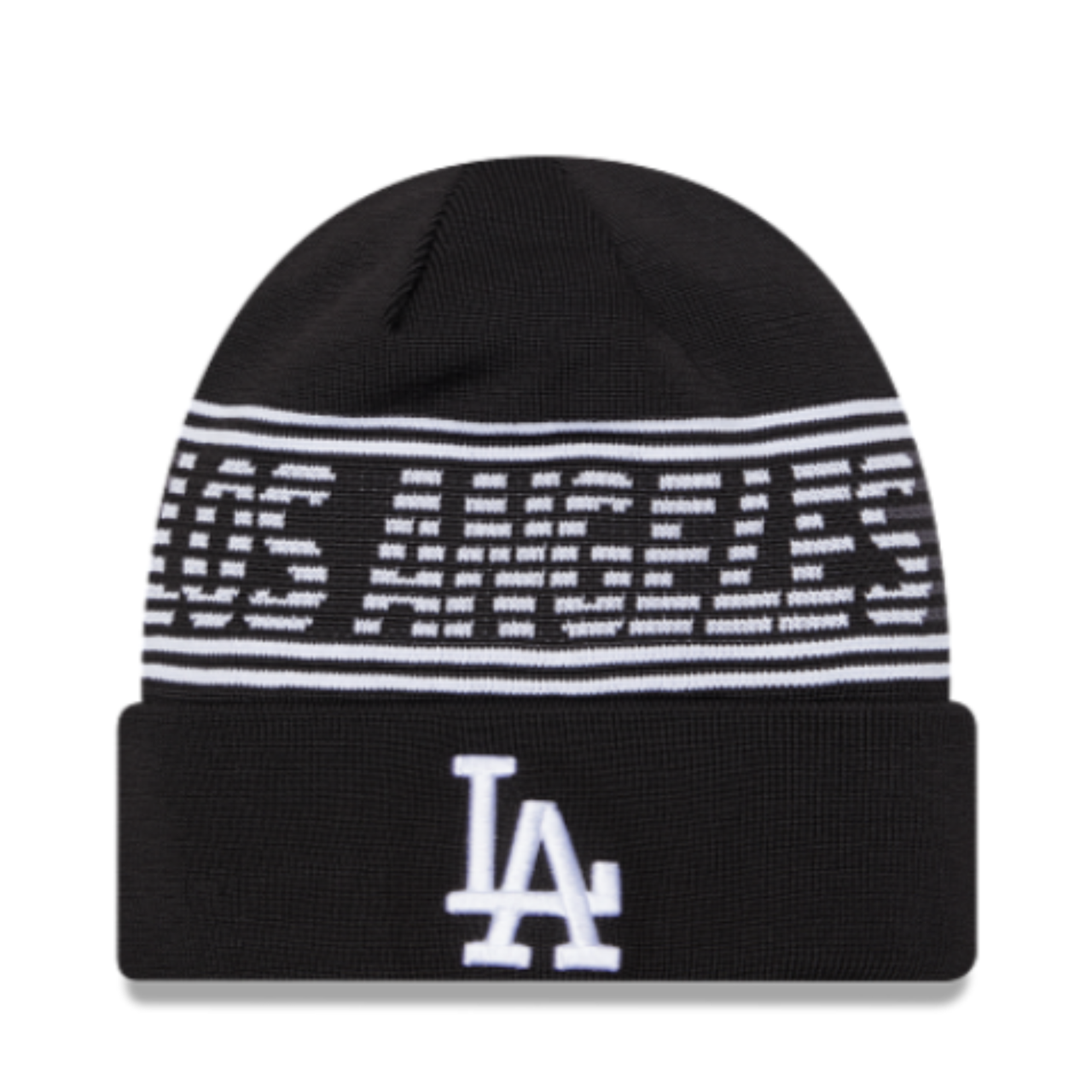 New Era Los Angeles Dodgers City Connect Black Cuff Knit Beanie