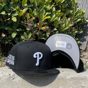 New Era Philadelphia Phillies P 1980 World Series Side Patch Black Fitted Hat