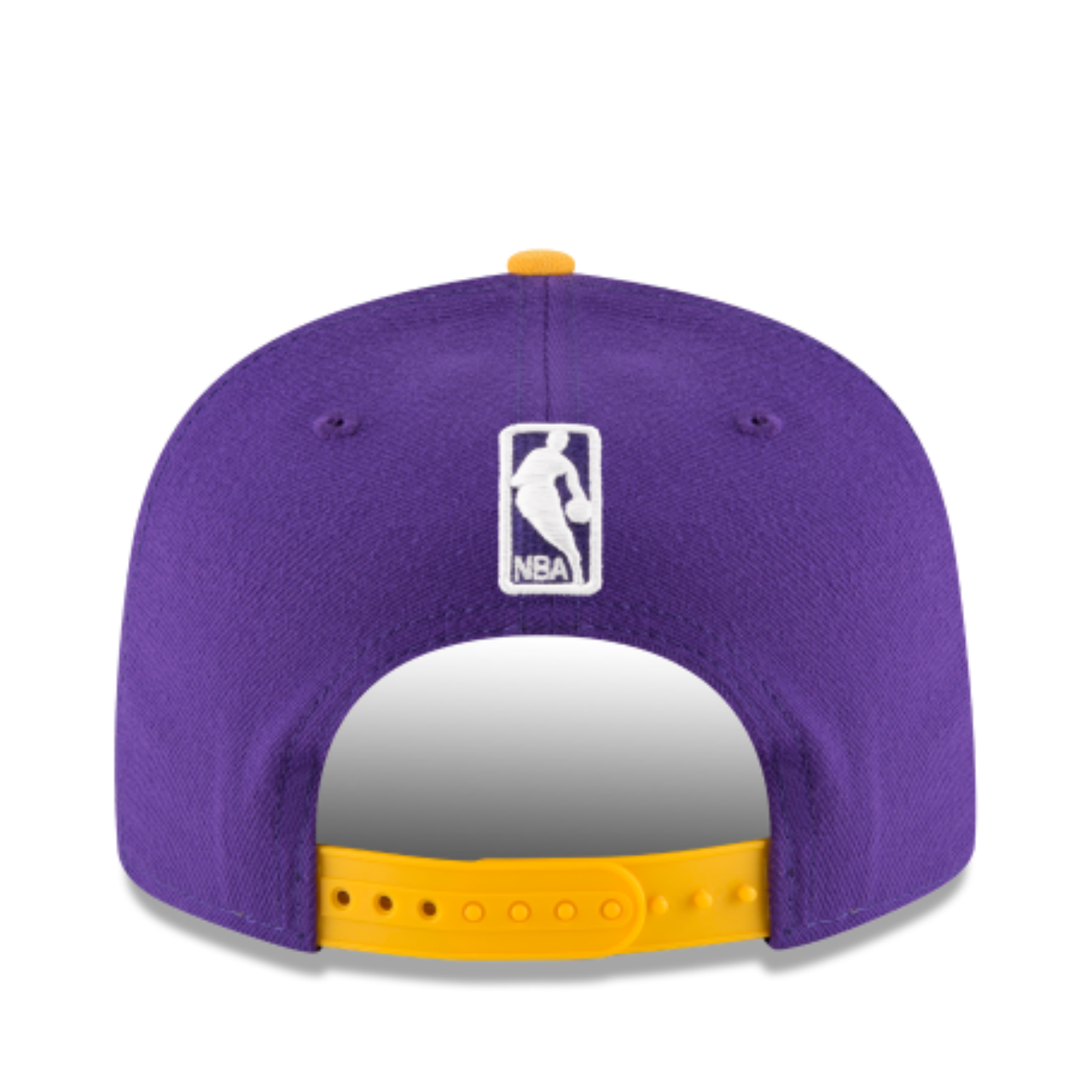 New Era 9Fifty NBA Los Angeles Lakers Purple/Yellow snapback cap Back