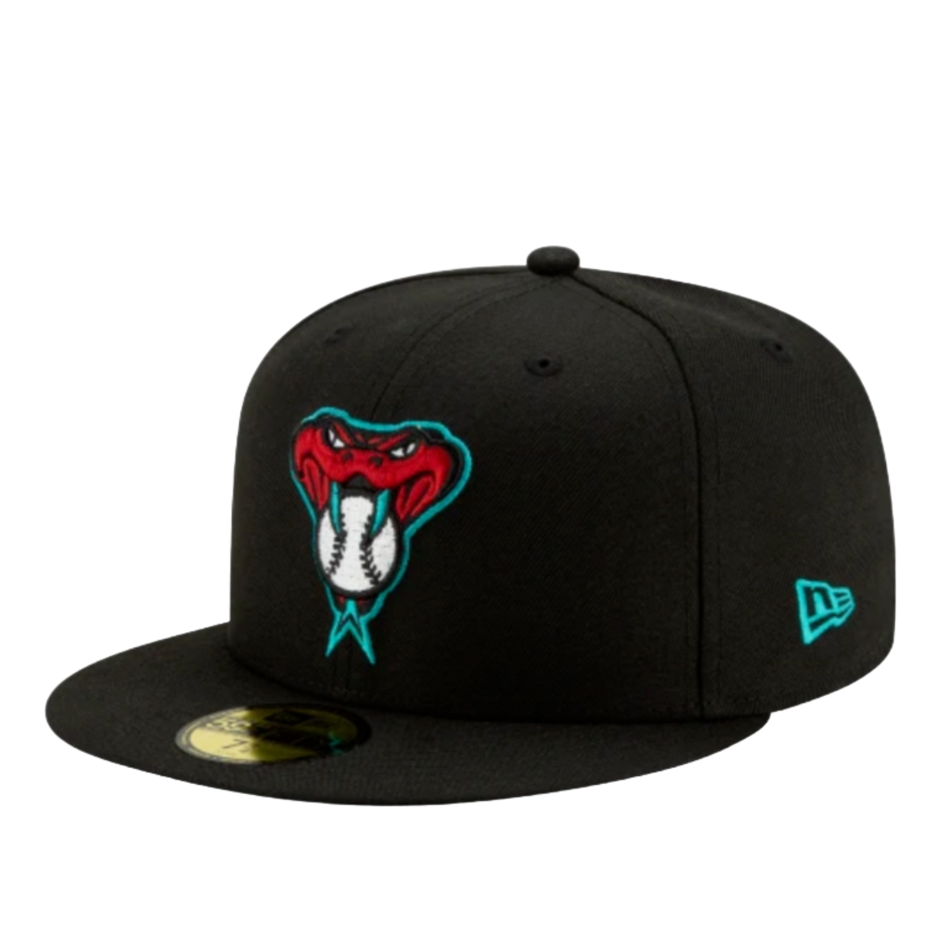 Black Arizona Diamondbacks Snake New Era 59fifty Fitted Men's hat