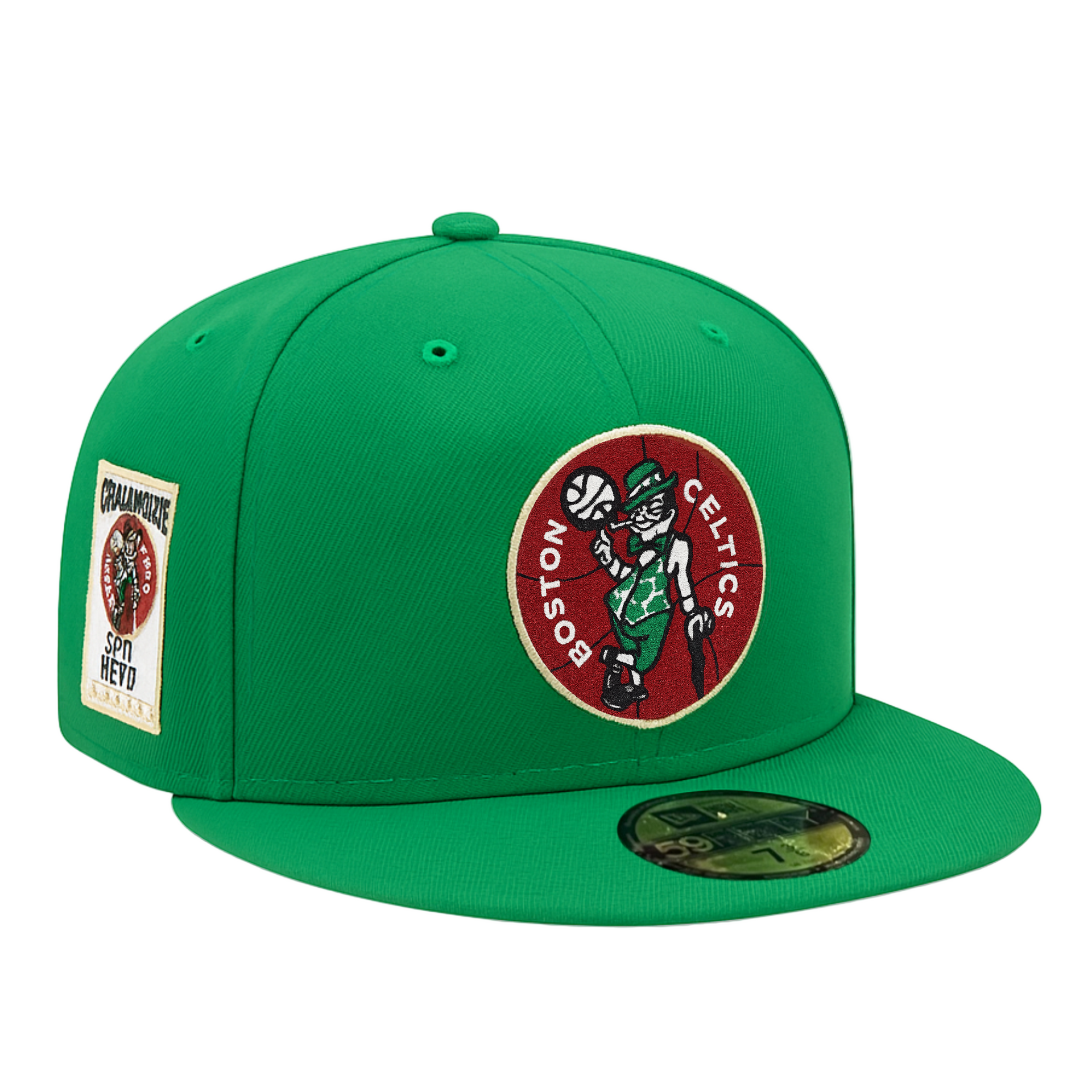 New Era Boston Celtics 50 Years Celebrating Kelly Green 59FIFTY Fitted Hat