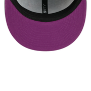 Purple Under Visor of New Era Chicago White Sox Day of the Dead Graphite 59FIFTY Fitted Hat