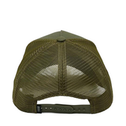 Olive Green Goorin Bros The Panther trucker snapback hat