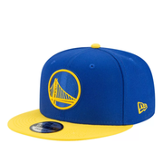 Blue and Yellow Golden State Warriors New Era Snapback Cap