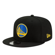 Black Golden State Warriors New Era Snapback Cap