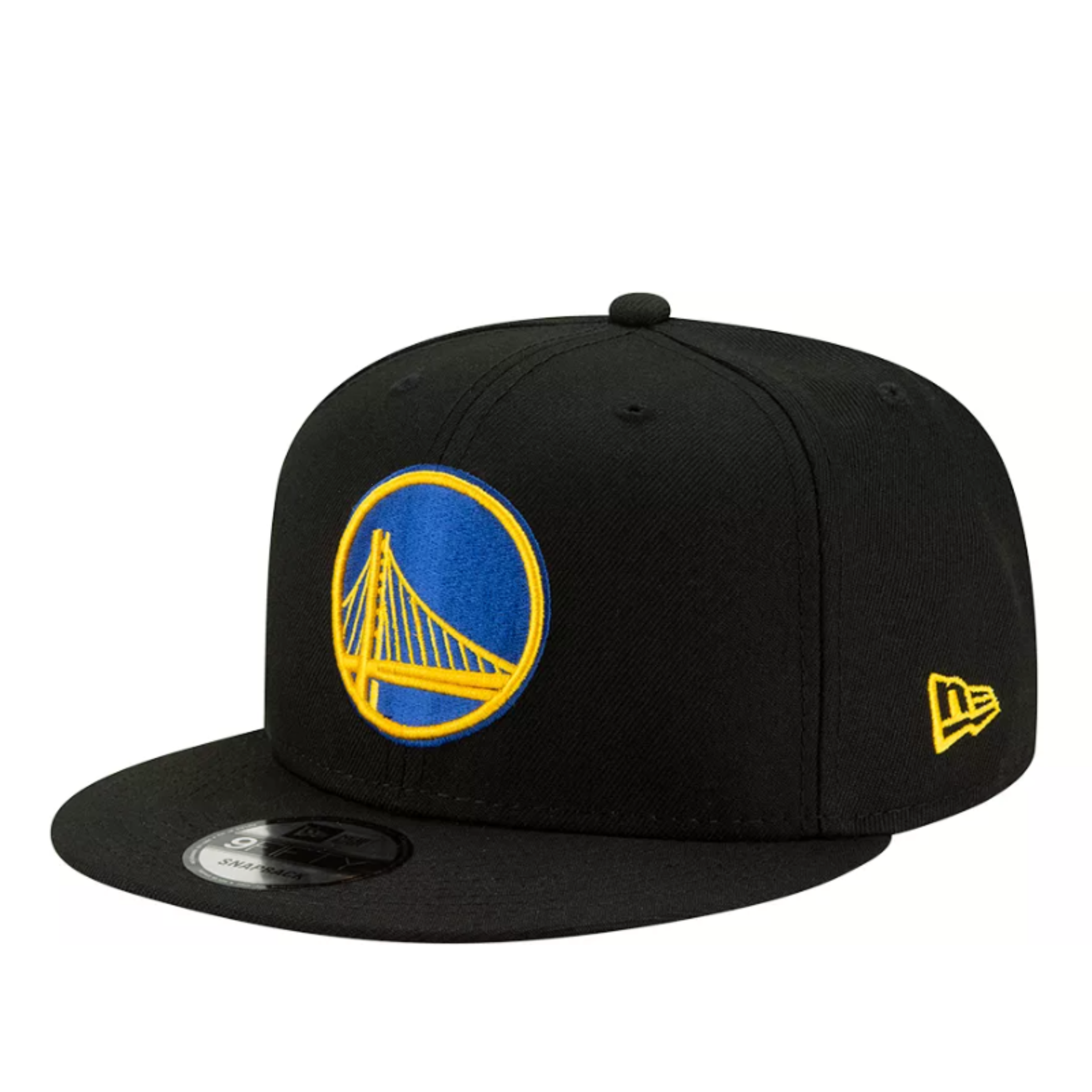 Black Golden State Warriors New Era Snapback Cap