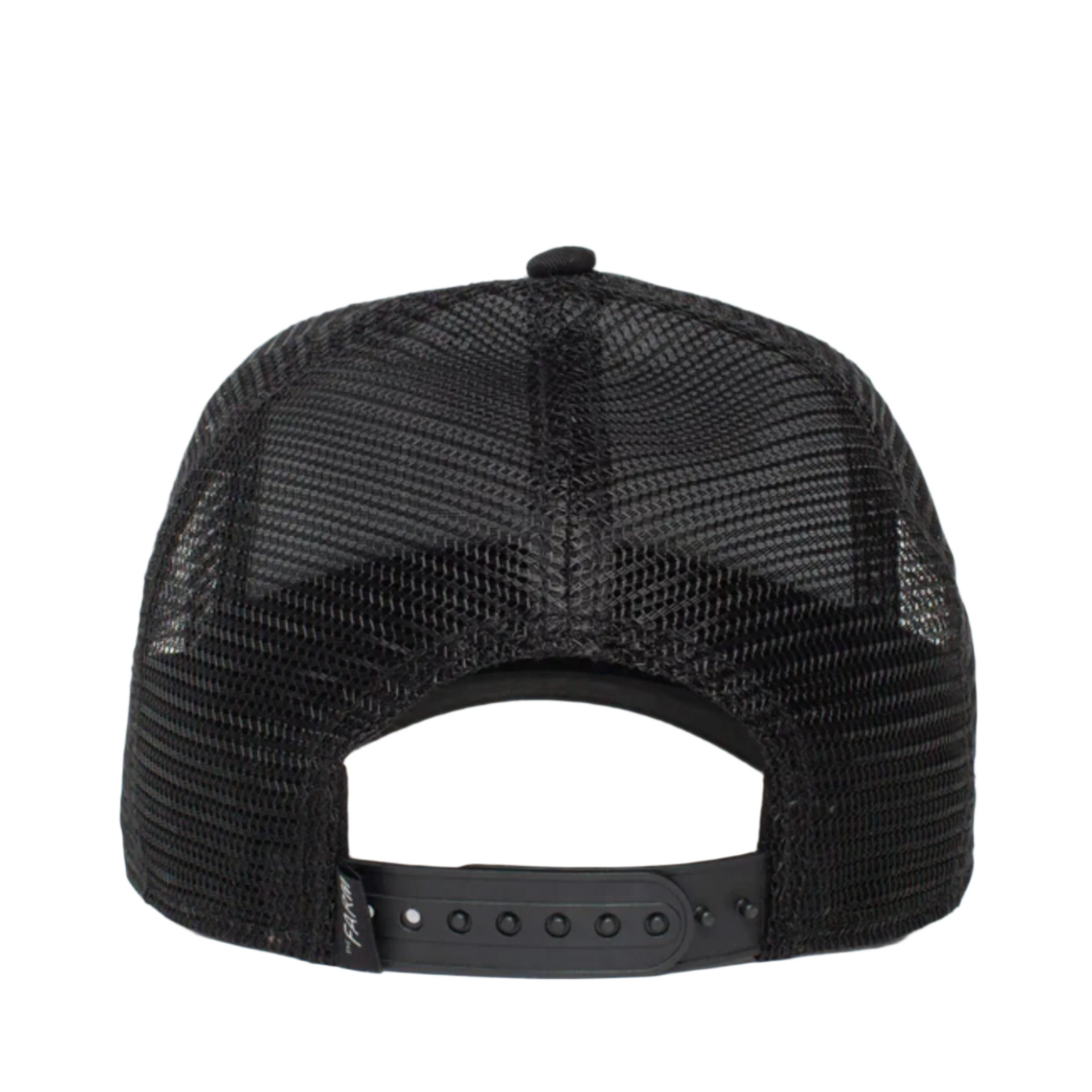 Goorin Bros The Black Panther Black and Grey 2 Tone Trucker Hat Back