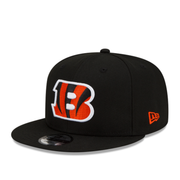 NFL Cincinnati Bengals B Black/Orange 9FIFTY Men's Snapback Hat