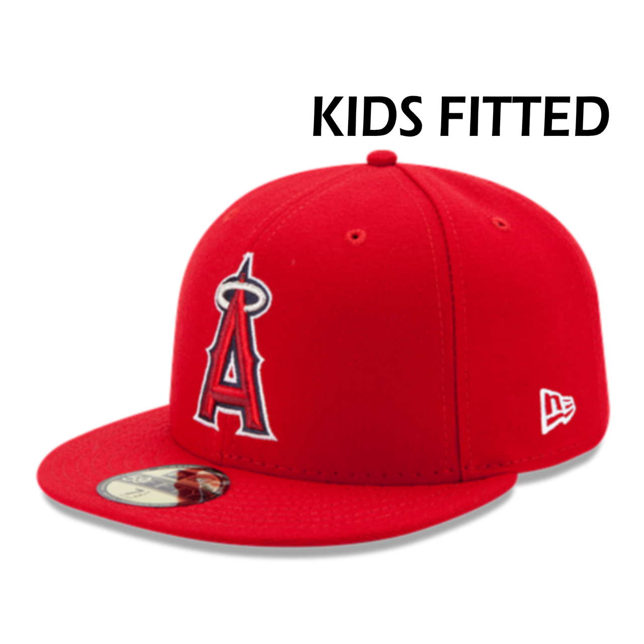 New Era Los Angeles Angels Red YOUTH 59FIFTY Fitted Hat