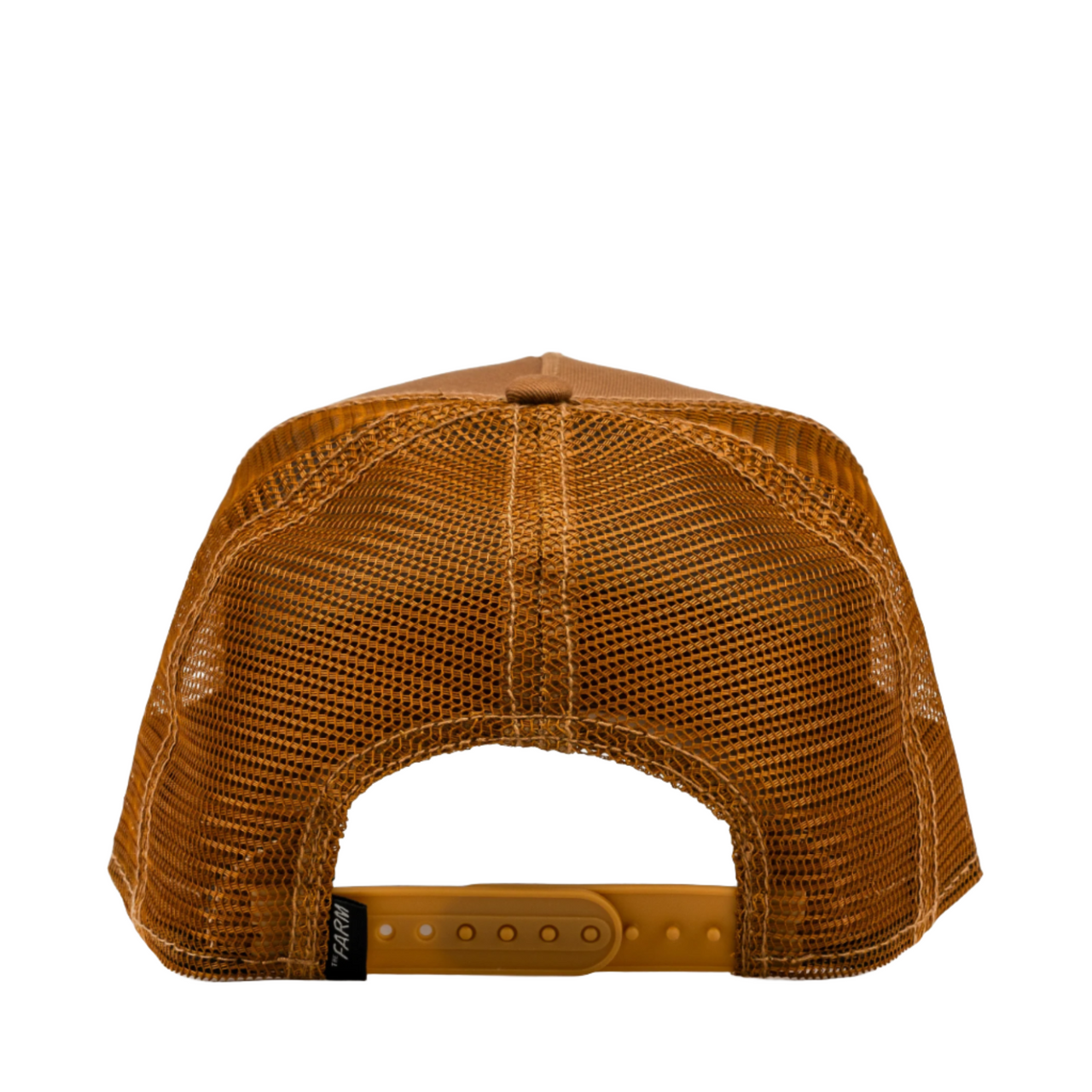 Chocolate CAmel Brown Goorin Bros The Panther mesh trucker snapback hat