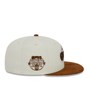 Cream San Francisco Giants Corduroy Visor New Era Fitted Hat