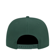 back of New Era Los Angeles Dodgers East Dark Green 9FIFTY Snapback Hat