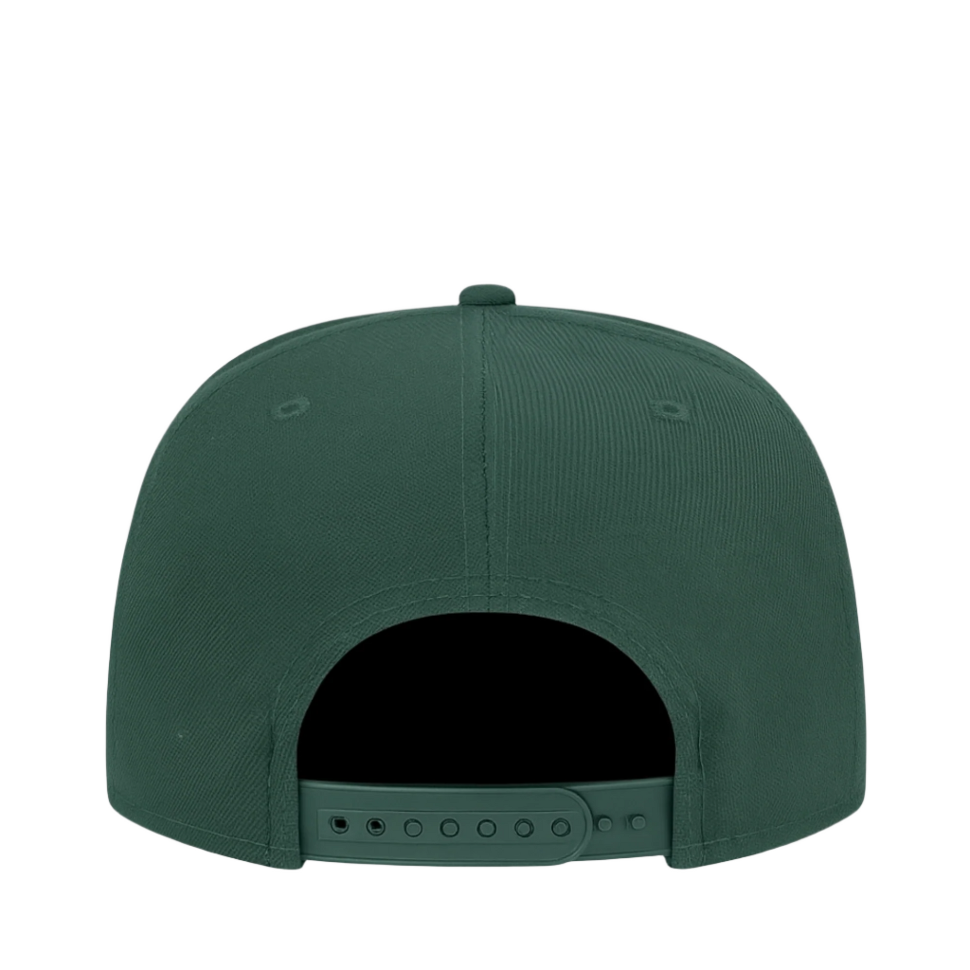 back of New Era Los Angeles Dodgers East Dark Green 9FIFTY Snapback Hat