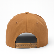 back of New Era Los Angeles Dodgers 75th World Series Toasted Peanut 9FORTY A-Frame Snapback