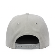 back of New York Yankees NY Gray 9FORTY A-Frame Snapback Hat