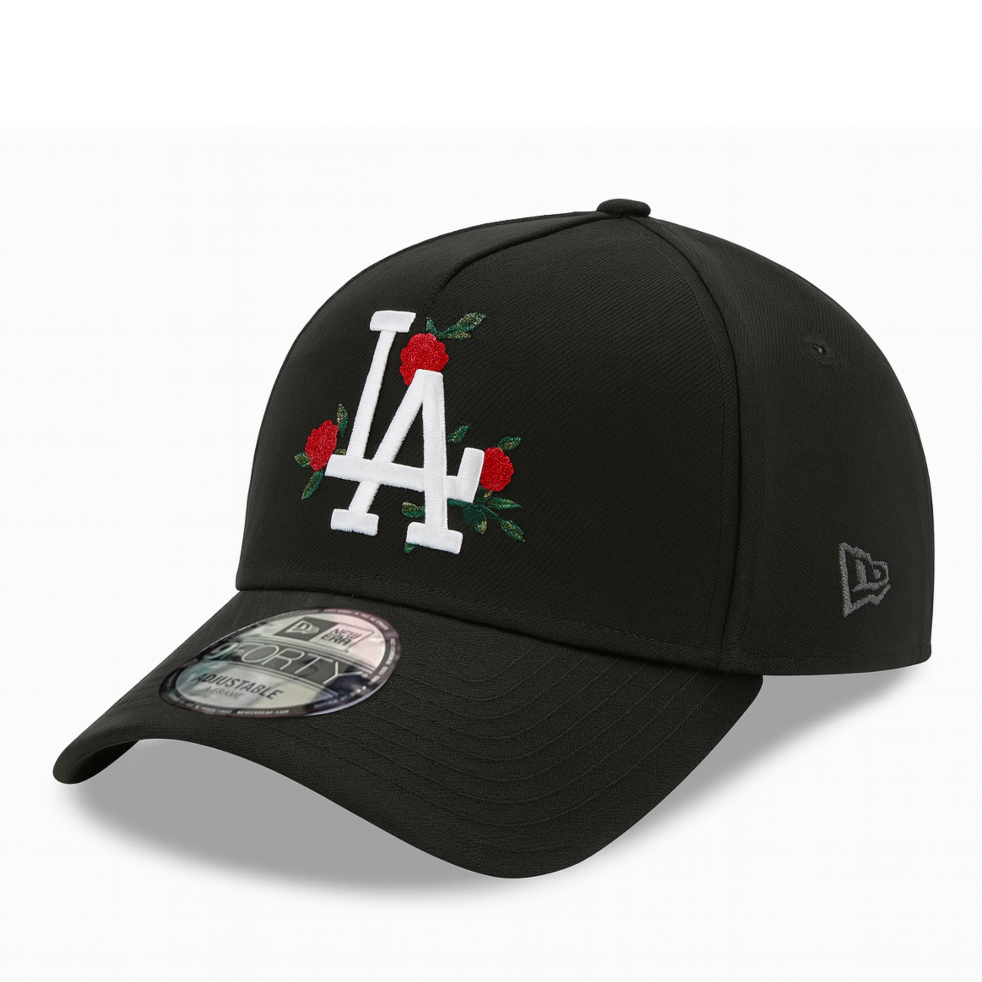 New Era Los Angeles Dodgers Black Rose 9FORTY A-Frame Snapback Hat